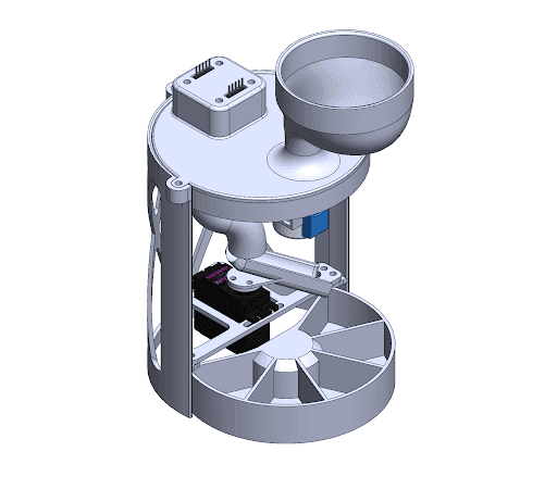 Color sorter detail