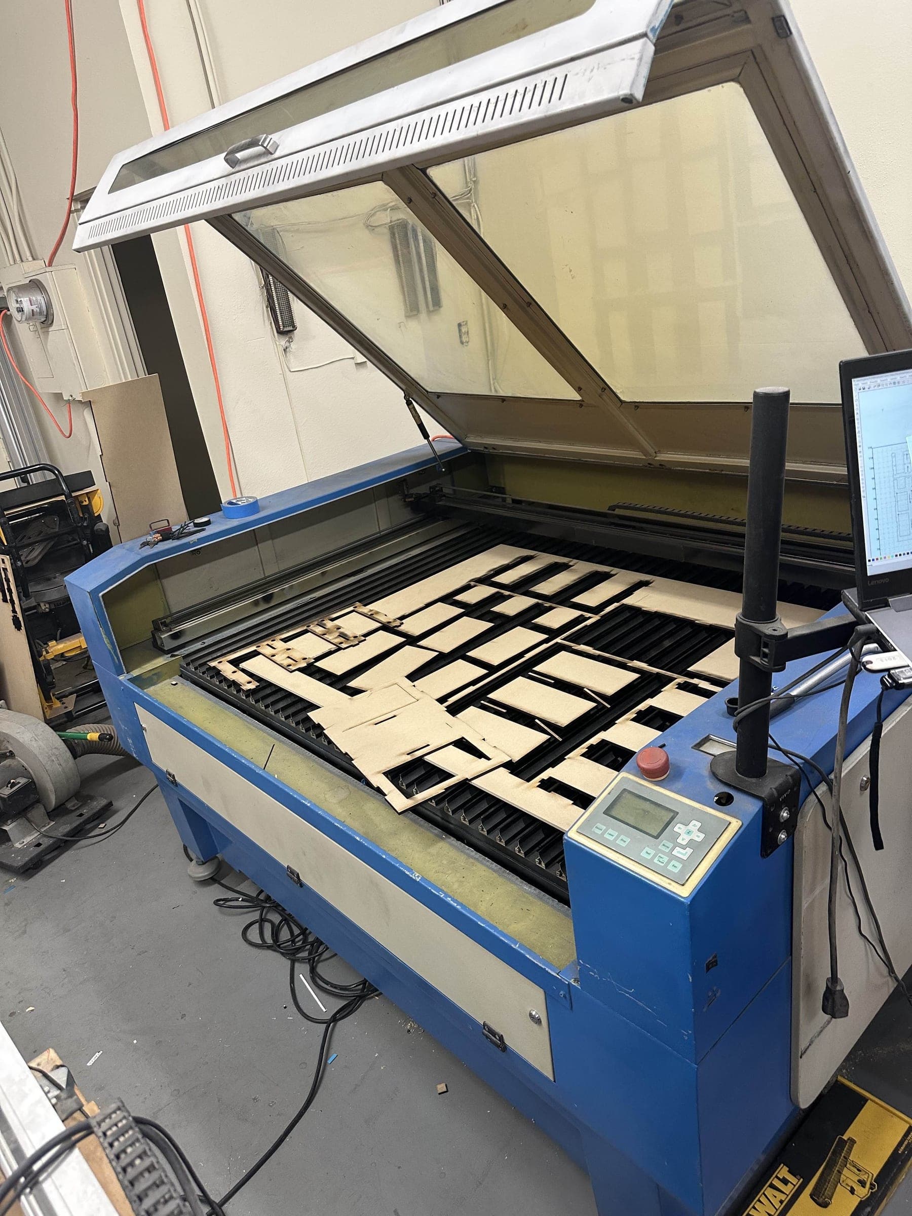 Tab and slot construction
