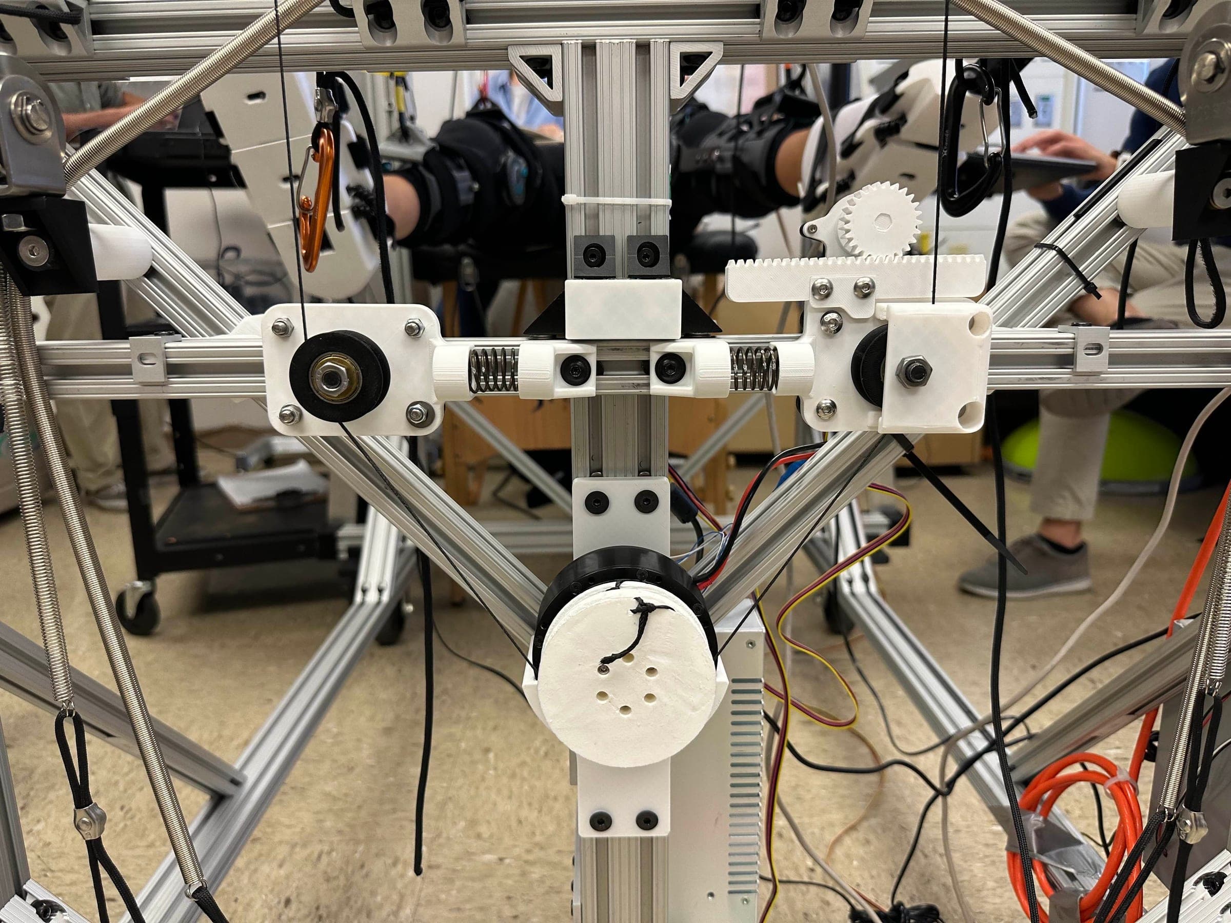 Cable tension sensing system