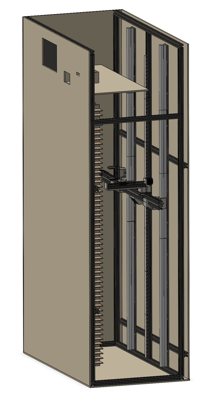 VENDR interior gantry CAD